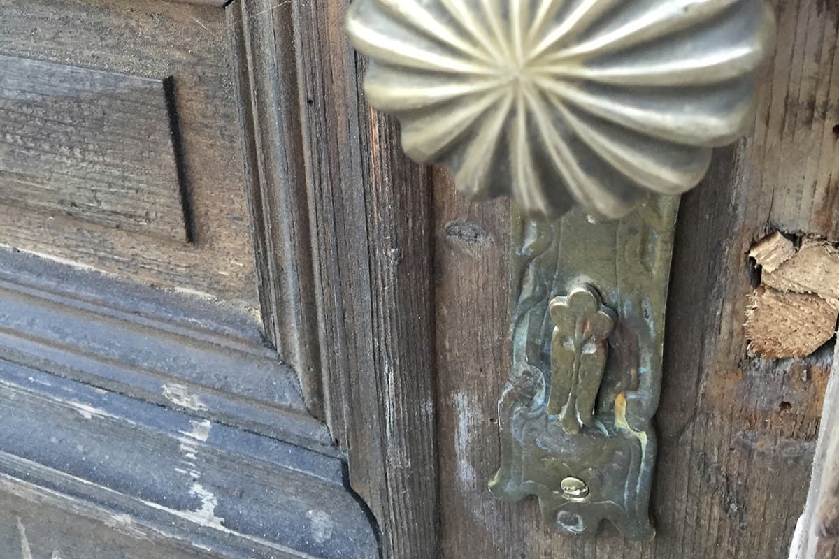 Restauriertes Kutscherhaus